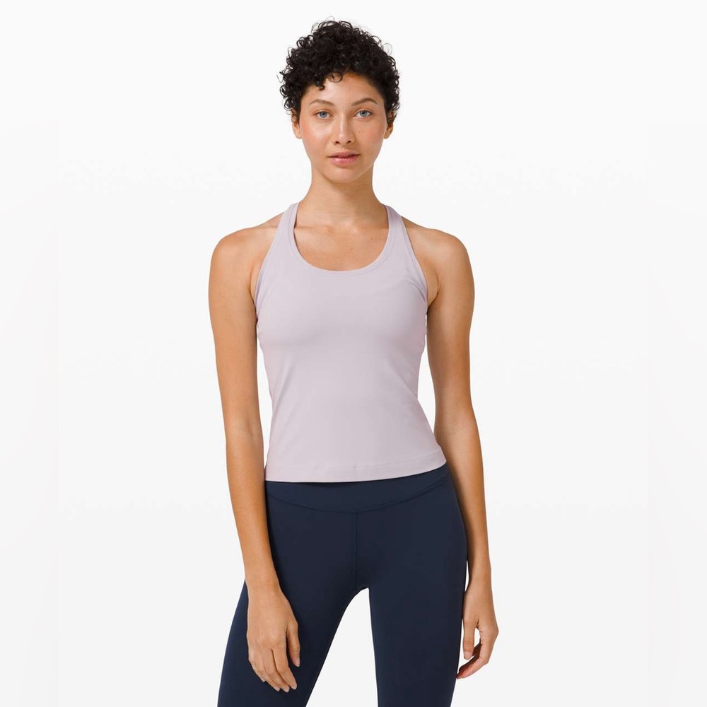 Lululemon Cool Racerback II Tank Nulu in Iced Iris, size 6/8 - Picture 6 of 11